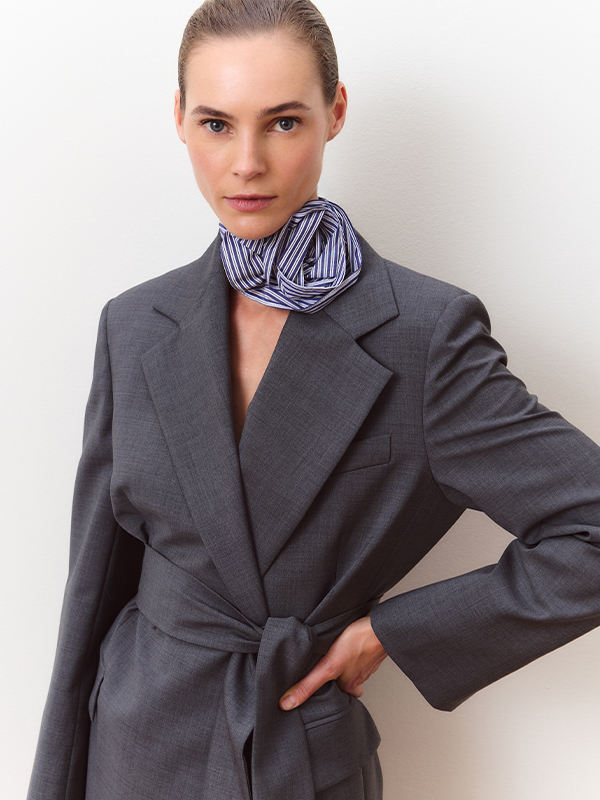 Belted jacket